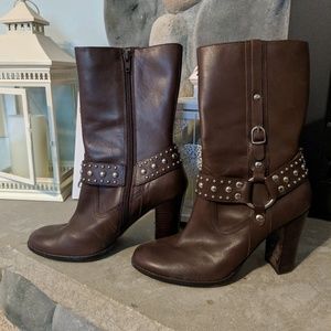 Yellow Box Ankle Boots